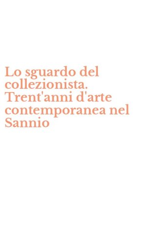 Lo sguardo del collezionista. Trent'anni d'arte contemporanea nel Sannio