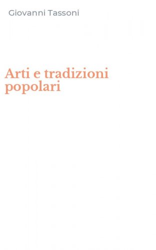 Arti e tradizioni popolari