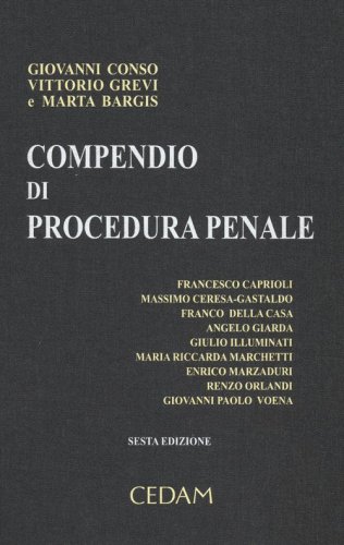 Compendio di procedura penale