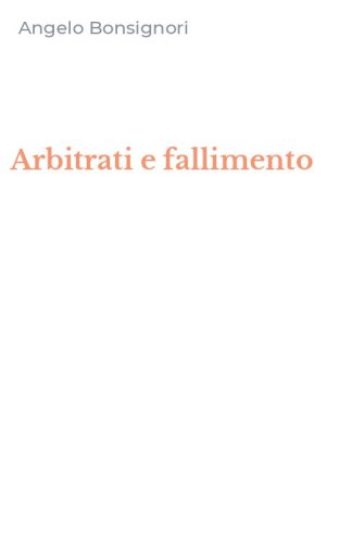 Arbitrati e fallimento