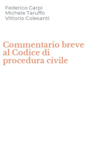 Commentario breve al Codice di procedura civile