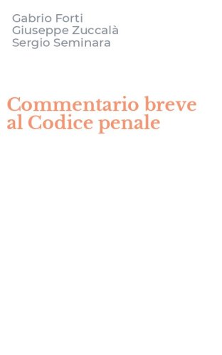 Commentario breve al Codice penale