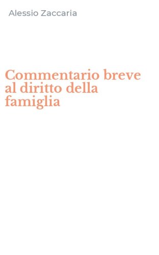 Commentario breve al diritto della famiglia
