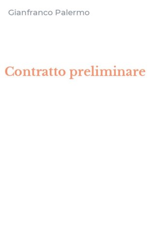Contratto preliminare