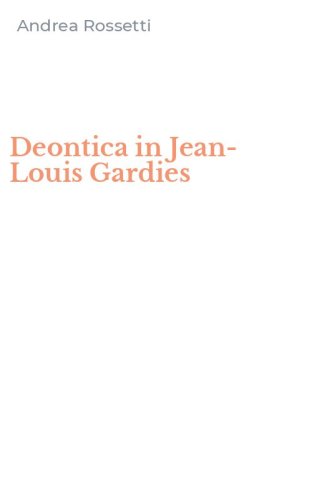 Deontica in Jean-Louis Gardies
