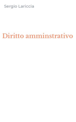 Diritto amminstrativo