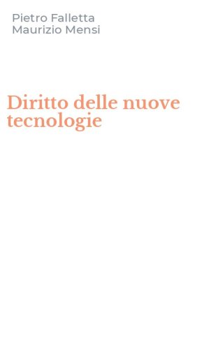 Diritto delle nuove tecnologie