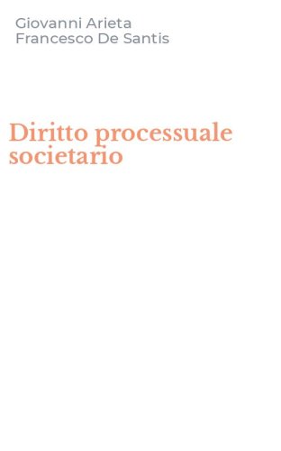 Diritto processuale societario