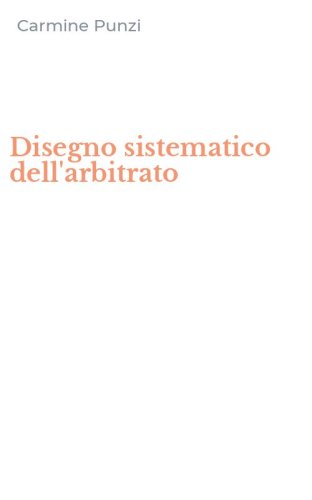 Disegno sistematico dell'arbitrato