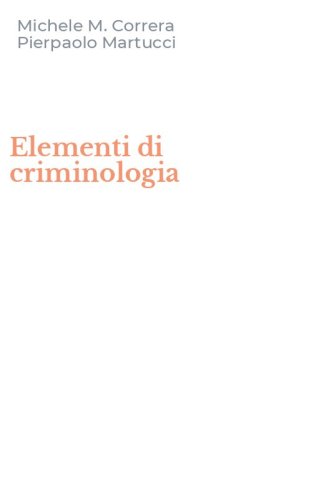 Elementi di criminologia