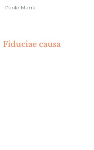 Fiduciae causa