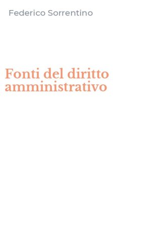 Fonti del diritto amministrativo