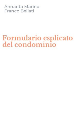 Formulario esplicato del condominio