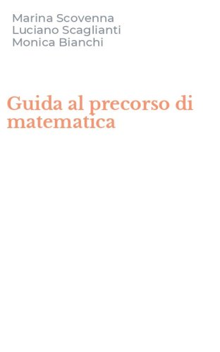 Guida al precorso di matematica