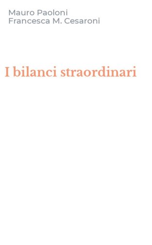 I bilanci straordinari