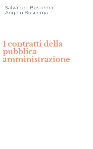 I contratti della pubblica amministrazione