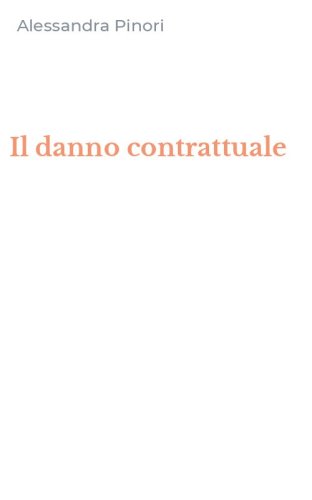 Il danno contrattuale