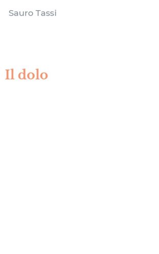 Il dolo