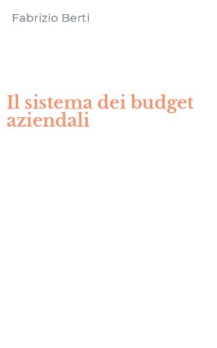 Il sistema dei budget aziendali