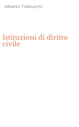 Istituzioni di diritto civile