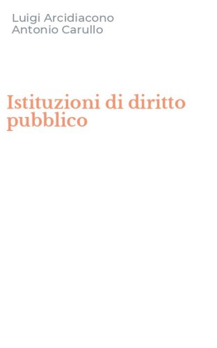 Istituzioni di diritto pubblico