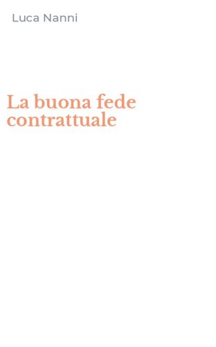 La buona fede contrattuale