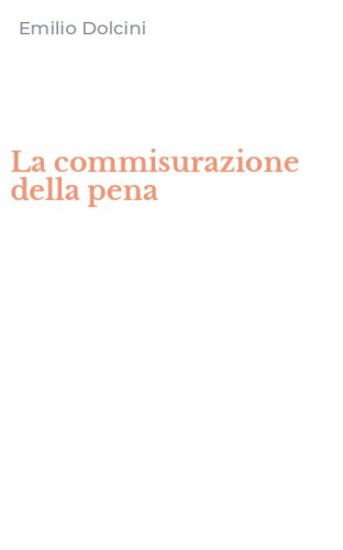 La commisurazione della pena