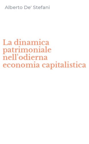 La dinamica patrimoniale nell'odierna economia capitalistica
