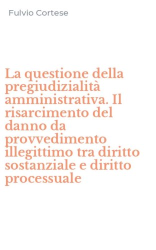 La questione della pregiudizialit&agrave; amministrativa. Il risarcimento del danno da provvedimento illegittimo tra diritto sostanziale e diritto processuale