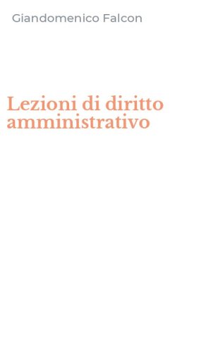 Lezioni di diritto amministrativo