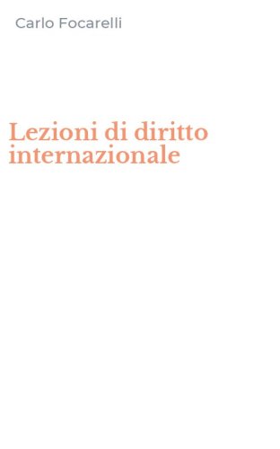 Lezioni di diritto internazionale