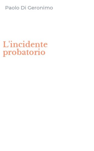 L'incidente probatorio