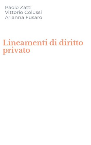 Lineamenti di diritto privato