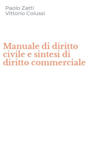 Manuale di diritto civile e sintesi di diritto commerciale