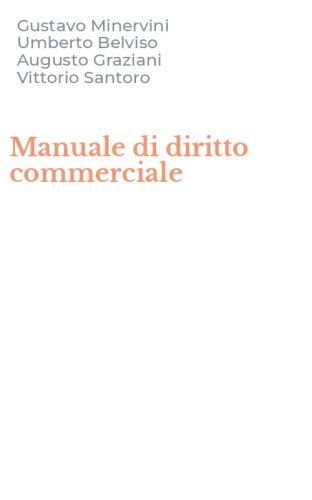 Manuale di diritto commerciale