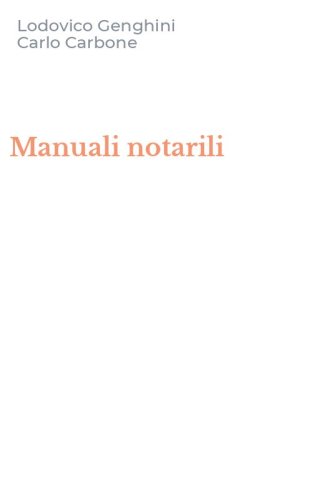 Manuali notarili