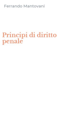 Principi di diritto penale