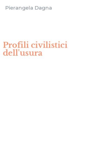 Profili civilistici dell'usura