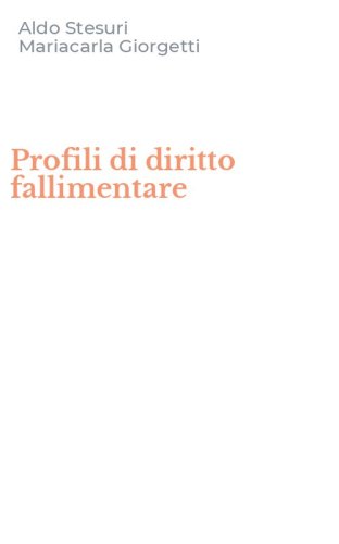 Profili di diritto fallimentare