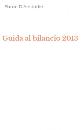 Guida al bilancio 2013