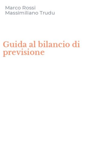 Guida al bilancio di previsione