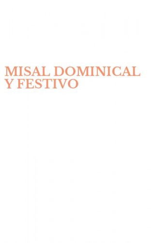MISAL DOMINICAL Y FESTIVO