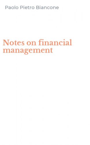 Notes on financial management