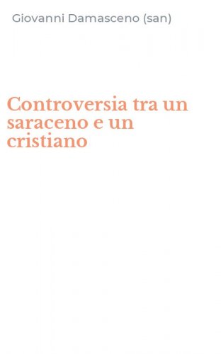 Controversia tra un saraceno e un cristiano
