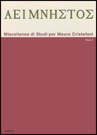 Aeimnestos. Miscellanea di studi per Mauro Cristofani