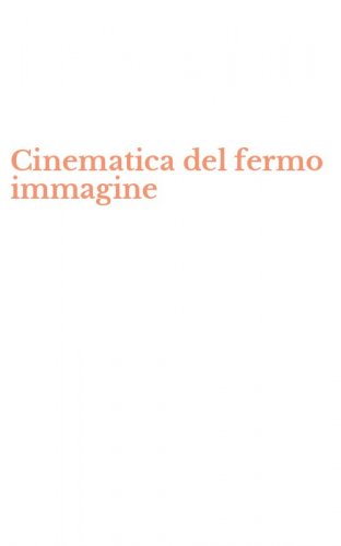 Cinematica del fermo immagine