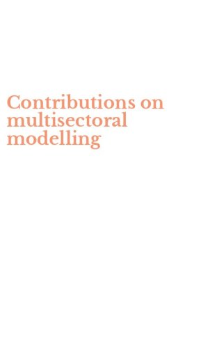 Contributions on multisectoral modelling