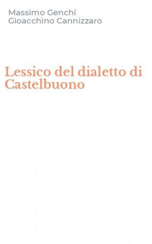 Lessico del dialetto di Castelbuono