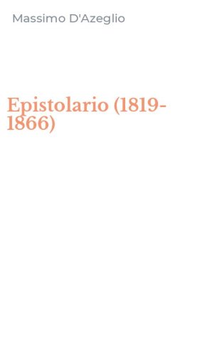 Epistolario (1819-1866)