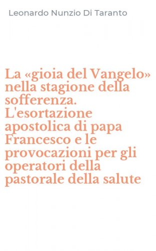 La &laquo;gioia del Vangelo&raquo; nella stagione della sofferenza. L'esortazione apostolica di papa Francesco e le provocazioni per gli operatori della pastorale della salute - PAPA FRANCESCO E LE PROVOCAZIONI PER GLI OPERATORI DELLA PASTORALE DELLA SALUTE